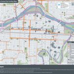 The City Of Calgary   Cycling And Walking Route Maps   Printable Map Of Downtown Calgary