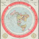 The Earth Is Not Flat!: Gleason's Map   Flat Map Of World Printable