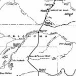 The Jones And Plummer Trail   Adobe Walls Texas Map