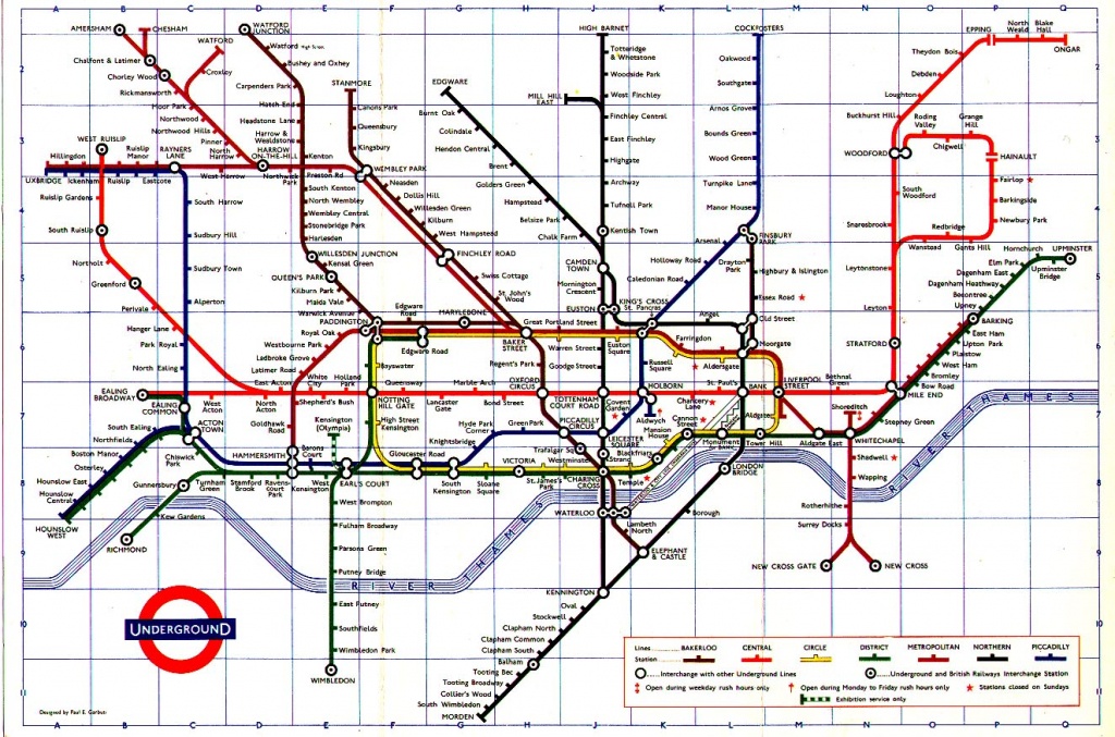 Tube Map | Alex4D Old Blog - London Underground Map Printable A4 ...