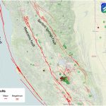 The San Andreas' Sister Faults In Northern California | Temblor   California Fault Lines Map