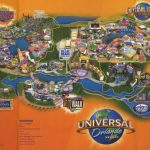 Theme Park Brochures Universal Orlando Resort   Theme Park Brochures   Universal Orlando Florida Map