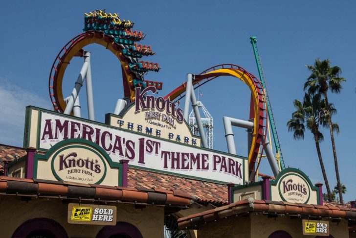 Southern California Amusement Parks Map