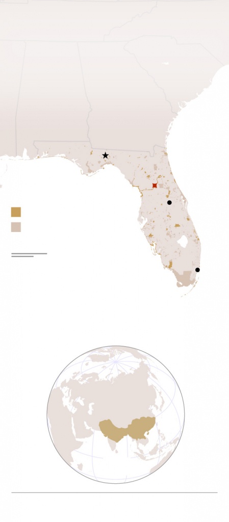 These Wild Monkeys Thrive In Florida—And Carry A Deadly Virus - Florida Wild Hog Population Map