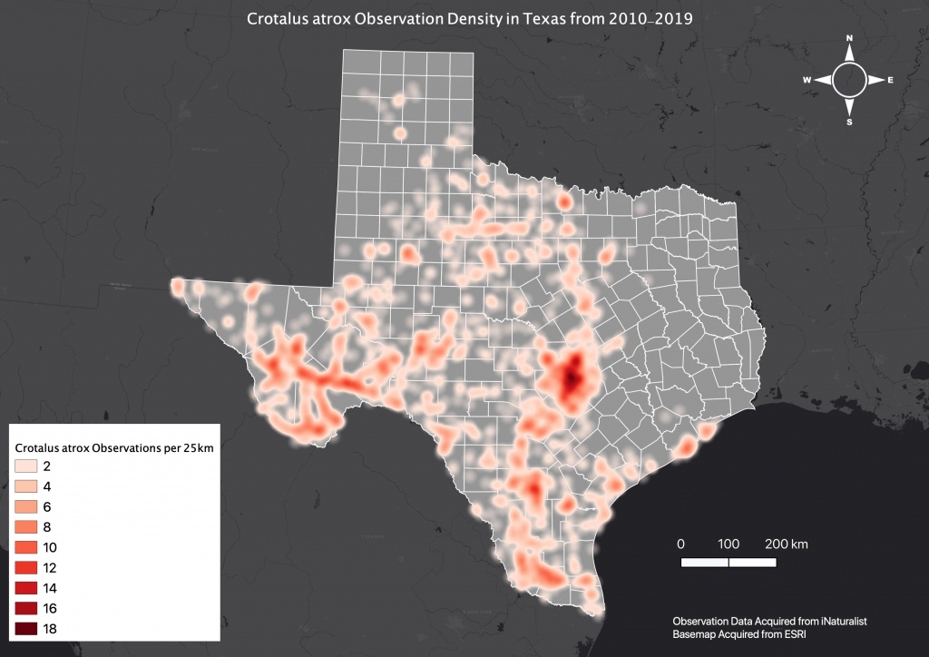 This Sub Gave A Lot Of Great Feedback On My First Population Density - Texas Heat Map