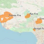 Thomas Fire   Wikipedia   Map Of Thomas Fire In California