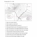 Topographic+Map+Reading+Worksheet+Answers | Map Reading | Map   Map Reading Quiz Printable