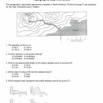 Topographic+Map+Reading+Worksheet+Answers | Science | Map Worksheets   Map Reading Quiz Printable
