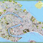 Tourist Map Of Venice City Centre   Printable Map Of Venice Italy