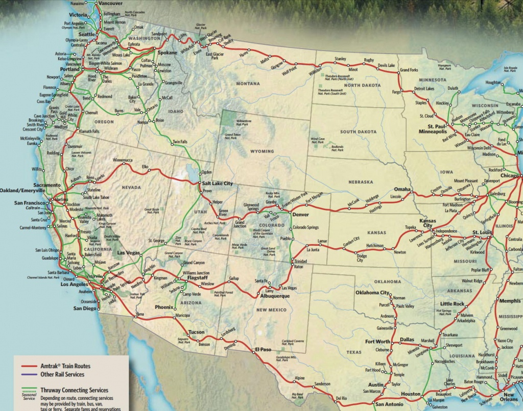 Train Links California State Map California Zephyr Route Map Amtrak - Amtrak California Zephyr Map