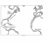 Transatlantic Slave Trade/triangular Trade Map | Geography Maps   Triangular Trade Map Printable