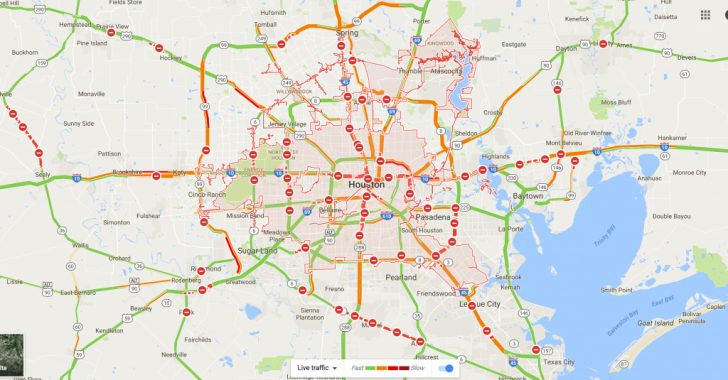 Houston Texas Google Maps