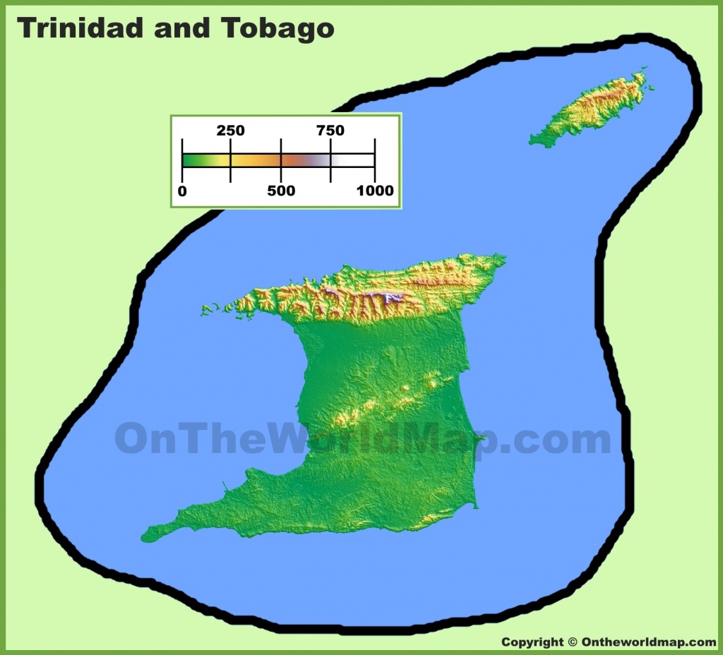 Trinidad And Tobago Maps | Maps Of Trinidad And Tobago - Printable Map Of Trinidad And Tobago