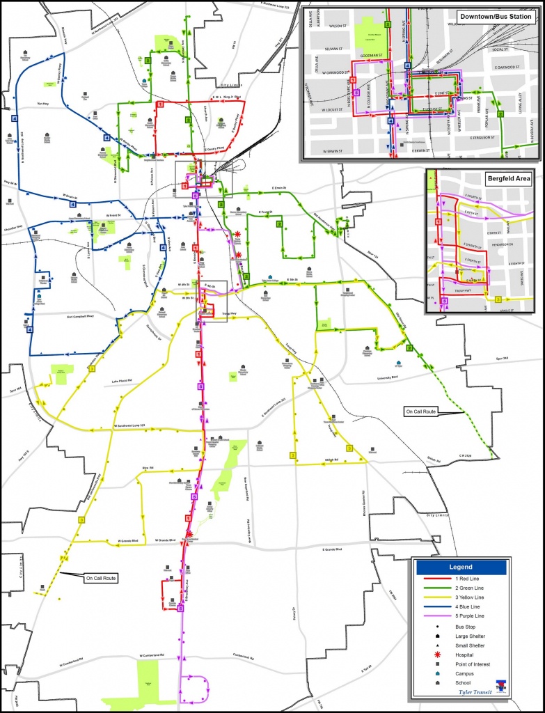 Tyler Texas &gt; Departments &gt; Tyler Transit &gt; Map And Schedules - Tyler Texas Location Map