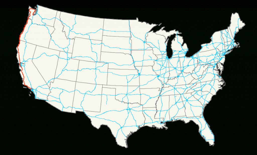 U.s. Route 101 - Wikipedia - California Coast Map 101