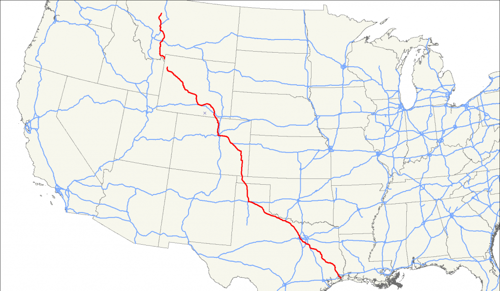 U.s. Route 287 - Wikipedia - Dumas Texas Map