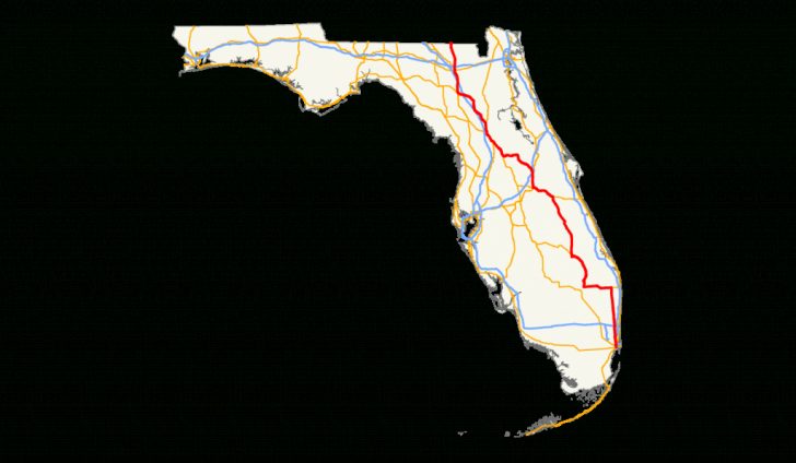 Tamiami Trail Florida Map