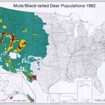 Uga : Scwds   Historic Wildlife Range Maps   Mule Deer Population Map Texas