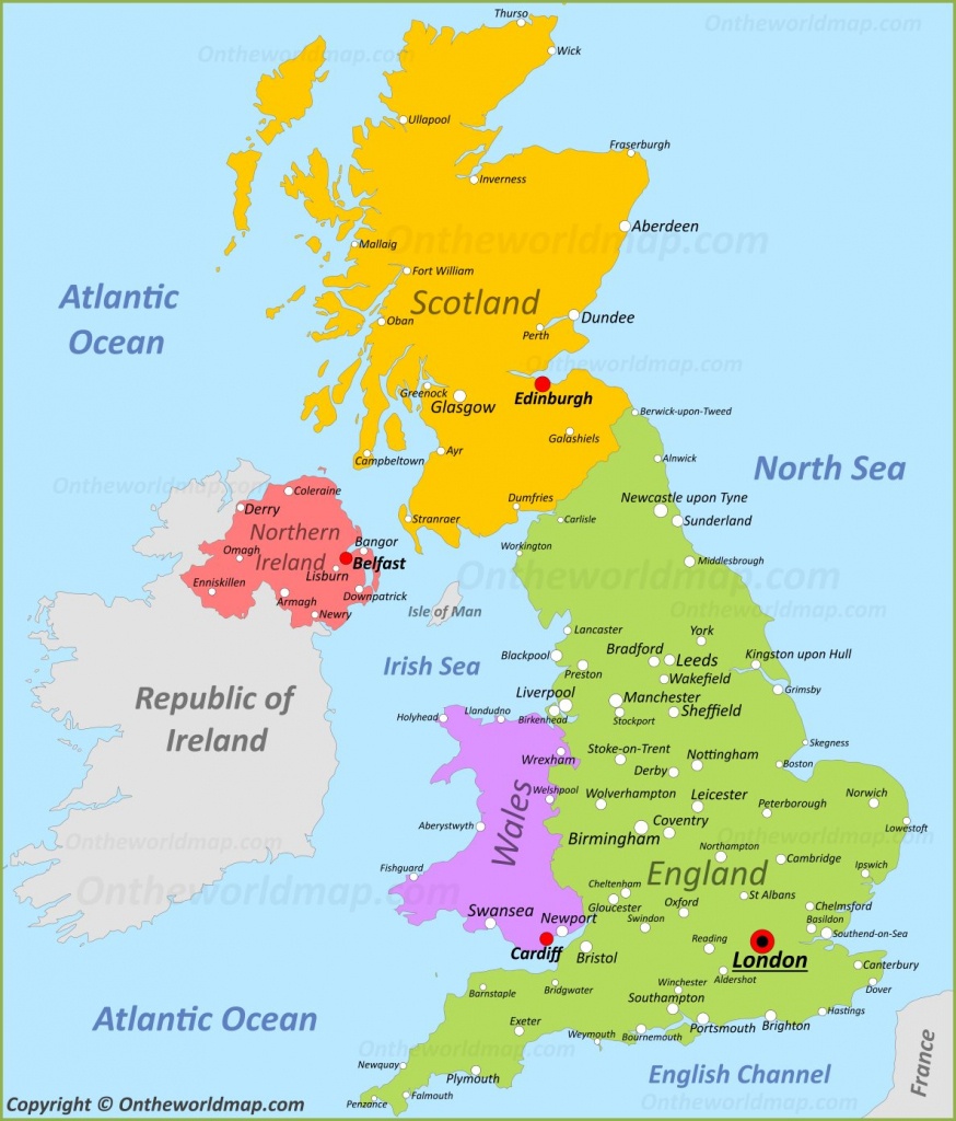 Uk Maps | Maps Of United Kingdom - Printable Map Of England And Scotland