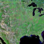 United States Map And Satellite Image   Google Satellite Map Of Texas