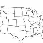 United States Map Blank Outline Fresh Free Printable Us With Cities   United States Map Outline Printable
