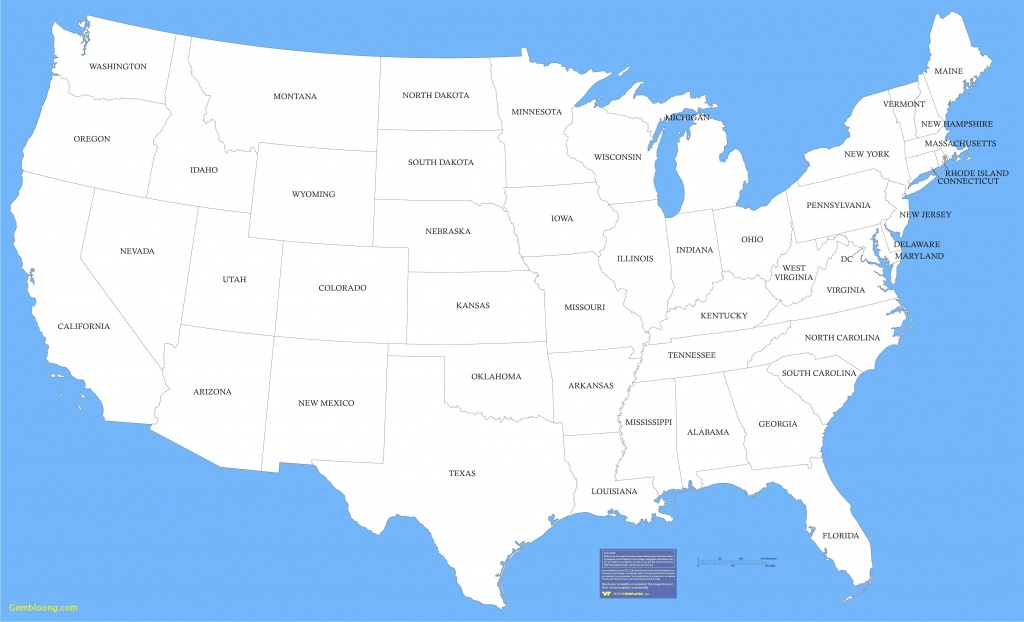 United States Of America - Maplewebandpc - United States Regions Map Printable
