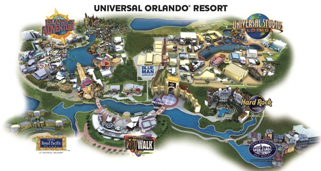 Universal Resort Map. Staying At Hard Rock Hotel Means You&amp;#039;re Close - Florida Map Hotels