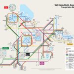 Unofficial Walt Disney World Resort® Transportation Map   Wdw Maps Printable