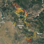 Updated Map Of Detwiler Fire Near Mariposa, Ca   Wednesday Afternoon   Fire Map California 2017
