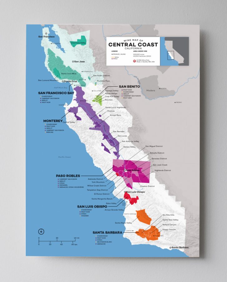 Map Of Northern California Wineries