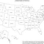 Us And Canada Printable, Blank Maps, Royalty Free • Clip Art   Map Of United States Without State Names Printable