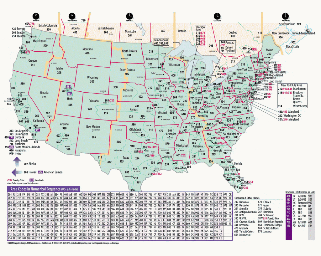 Us Area Code And Timezone Map Printable 786 Area Code 786 Map Time - Printable Us Map With Time Zones And Area Codes