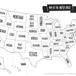 Us Map The South Printable Usa Map Print New Printable Blank Us   Printable Us Map With States
