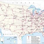 Us Map With Highways And Interstates Refrence Printable Us Map With   Printable Us Map With Interstate Highways