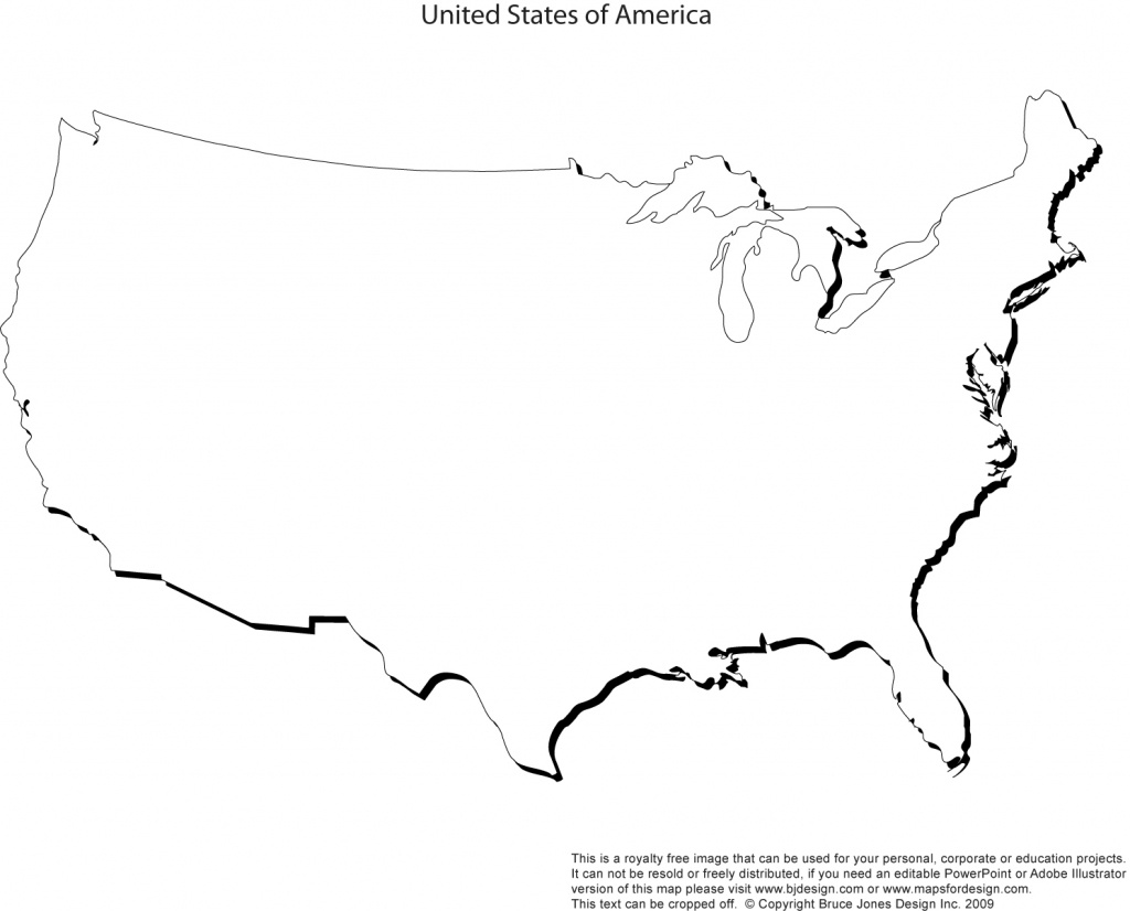 8 1 2 X 11 Printable Map Of United States - Printable Maps
