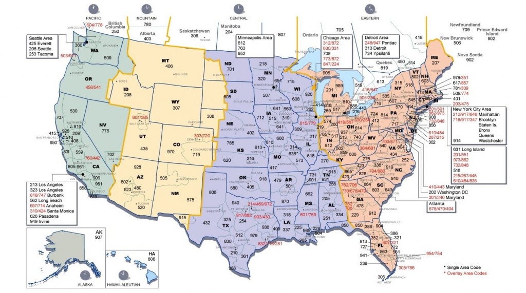 Us Time Zone Map And Area Codes | Ass | Time Zone Map, Time Zone - Printable Us Time Zone Map With Cities