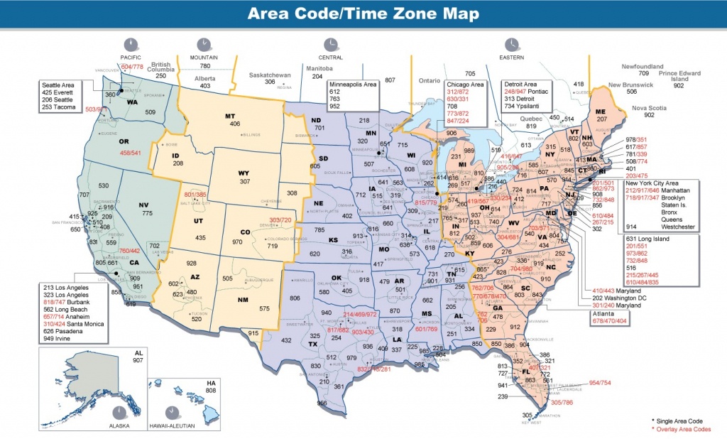 Us Time Zone Map Detailed - Maplewebandpc - Printable Usa Map With States And Timezones