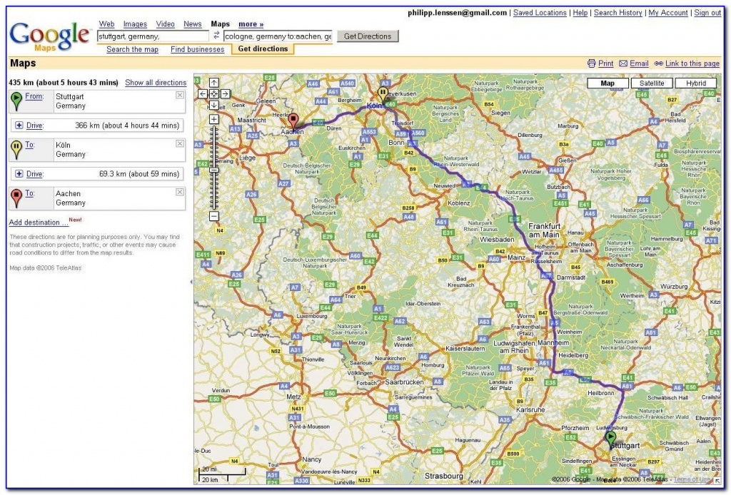 Usa Map Driving Directions Google Maps Driving Directions Free - Free Printable Driving Maps