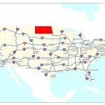 Usa Map Interstate Highways | Sitedesignco   Printable Us Map With Interstate Highways