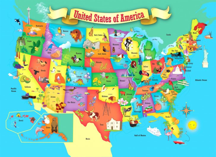 United States Map Puzzle Printable