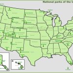 Usa National Parks Map   Printable Map Of National Parks
