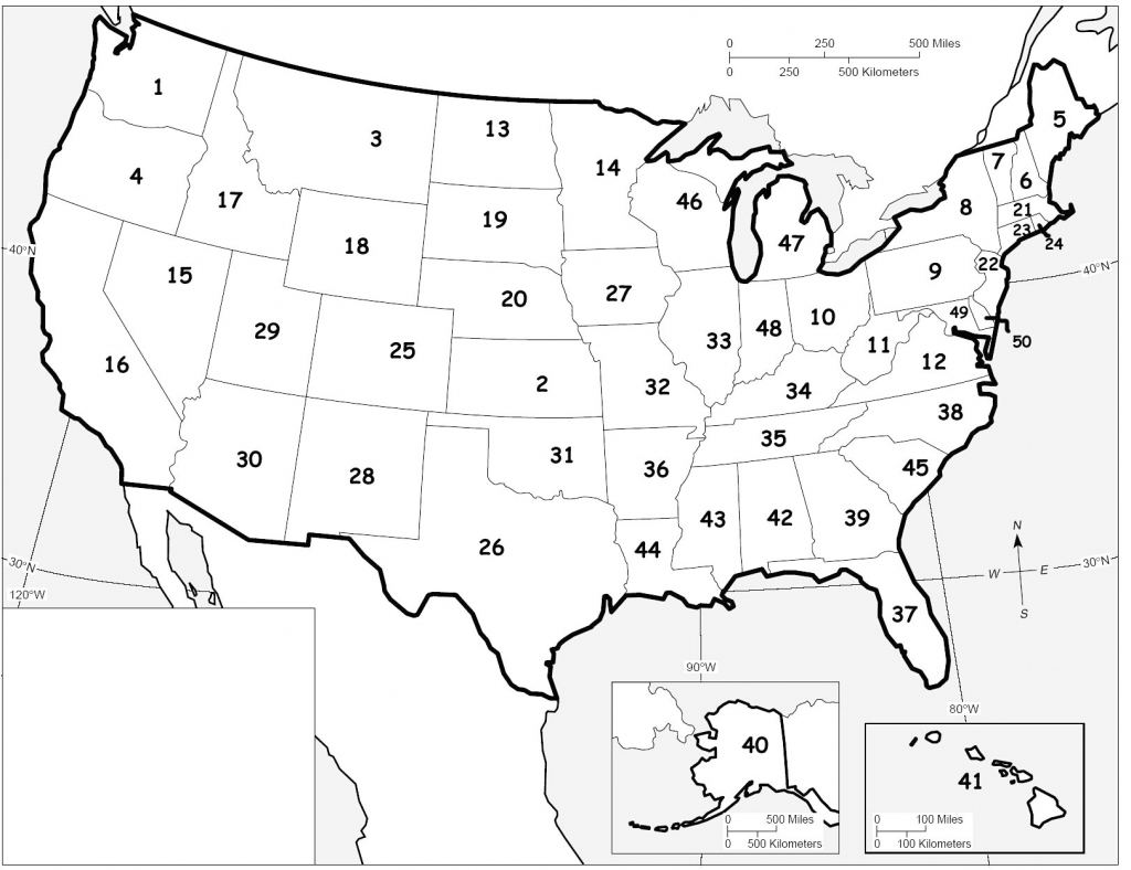 Usa State Abbreviations Map Us Maps With - Lgq - Printable Map Of Usa With State Abbreviations
