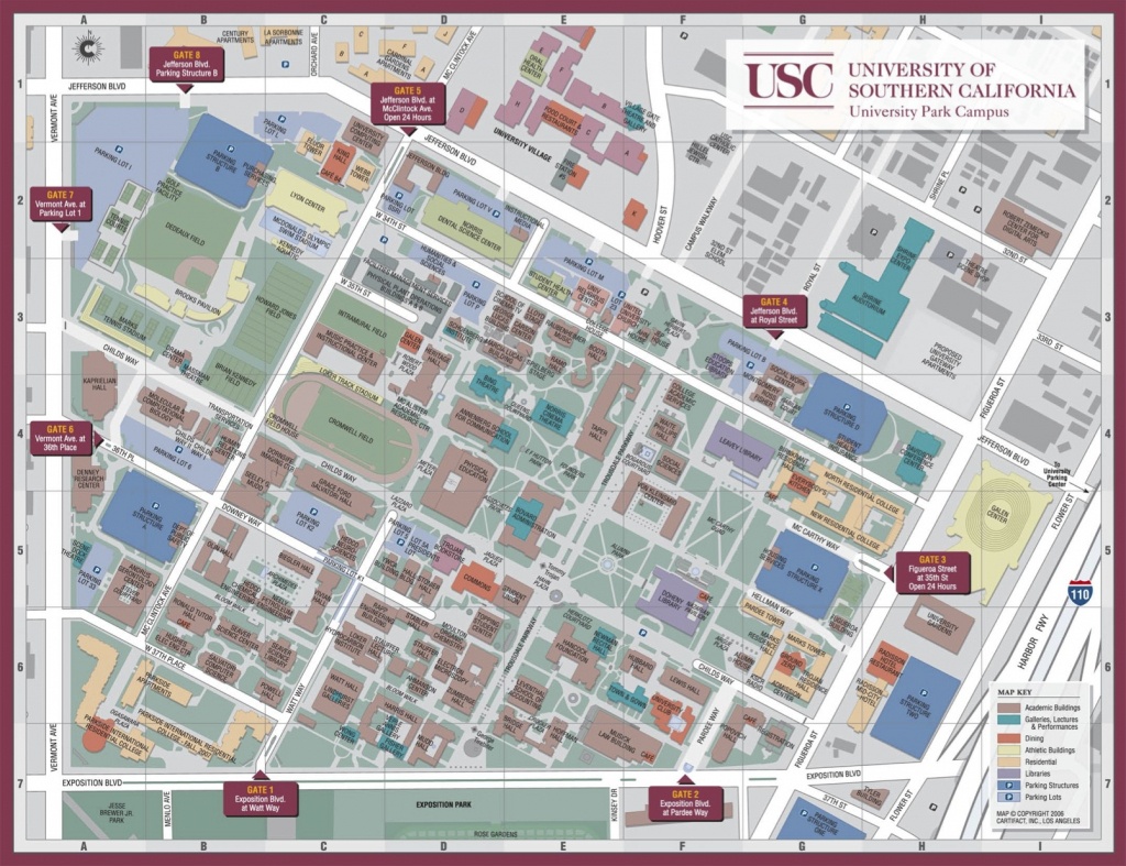 Usc Campus Map | 8 Seconds: Humane Decision Making Of The Idf - Usc Campus Map Printable