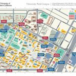 Usc Campus Parking Map   Map Of Usc Campus Parking (California   Usa)   Usc Campus Map Printable