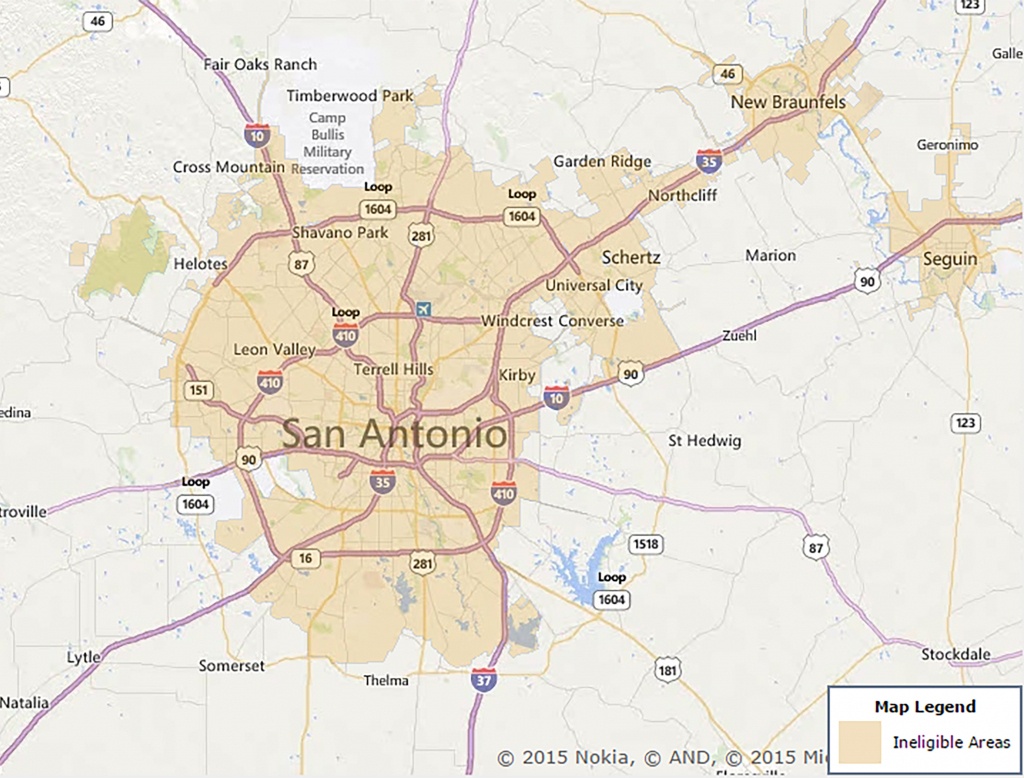 Usda Eligible Communities In San Antonio, Tx | Premier Living - Usda Eligibility Map Texas