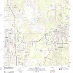 Usgs Topo Map Florida Fl Brooksville 20120720 Tm Restoration Stock   Brooksville Florida Map
