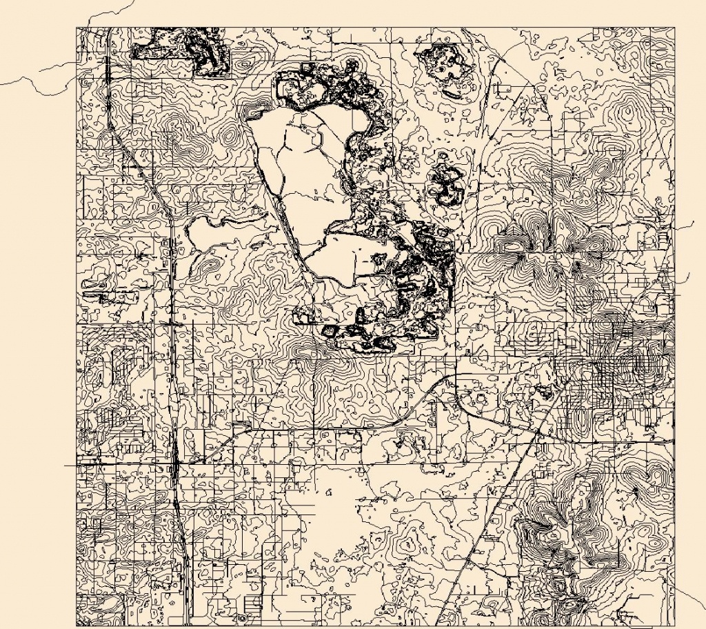 Usgs Topo Map Vector Data (Vector) 5655 Brooksville, Florida - Brooksville Florida Map