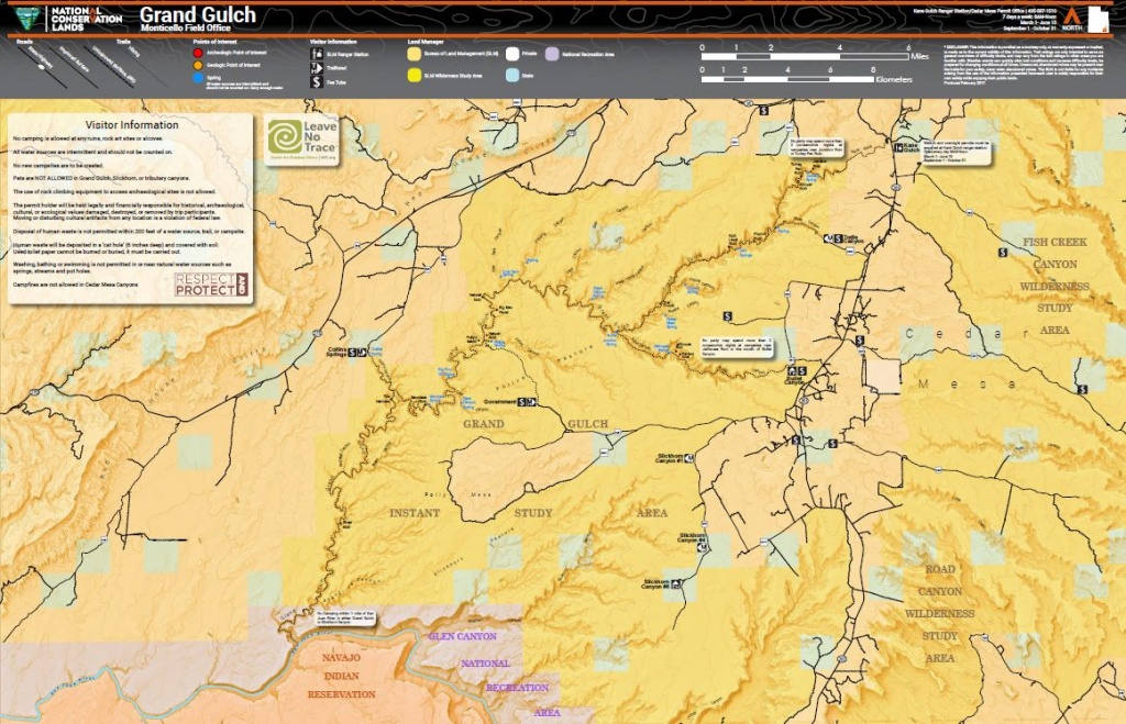 Utah - Maps | Bureau Of Land Management - Blm Land Map Southern California