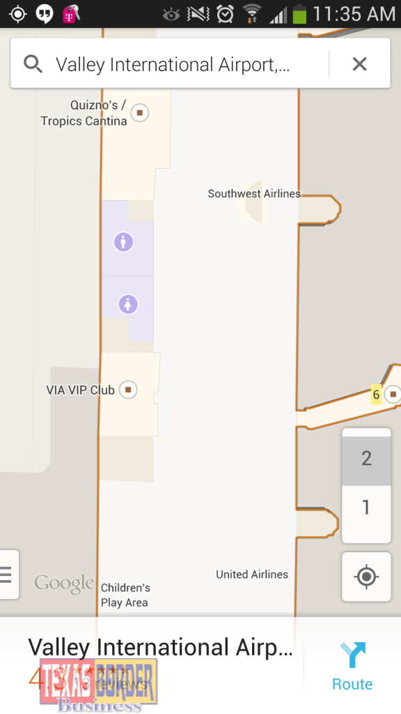 Valley International Airport Adopts Innovative Indoor Google Maps - Google Maps Harlingen Texas