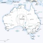 Vector Map Of Australia Political | One Stop Map   Printable Map Of Australia
